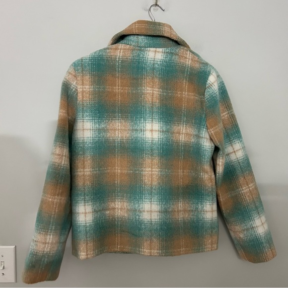 NWT Molly Bracken Button Front Plaid Jacket Shacket - Picture 7 of 8